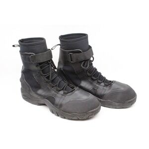 NRS Work Boot Rafting Rescue Kayak Water Wet Boots Men Sizes 15 94612 Black